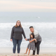 Lacey with her wife and daughter.